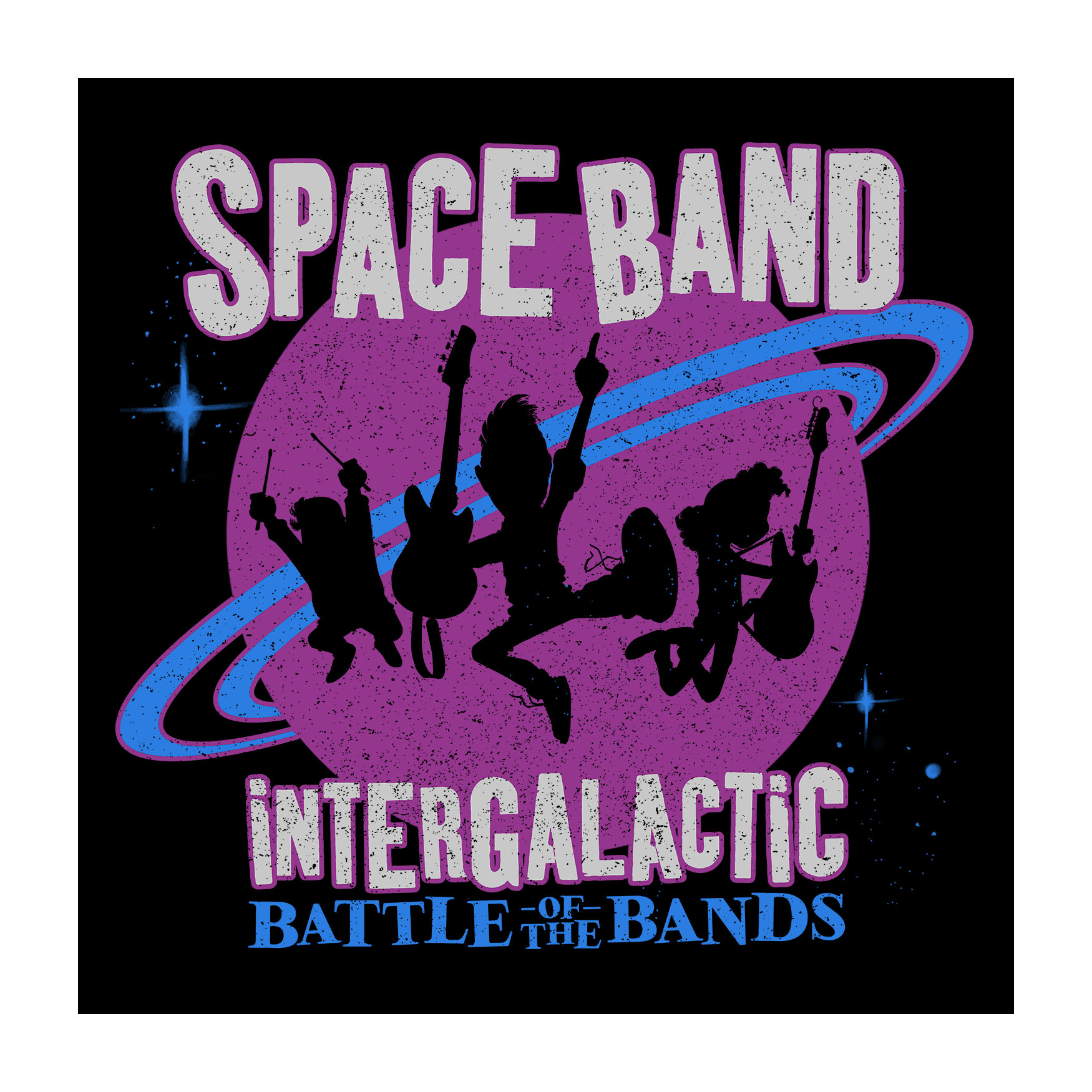 Space Band Poster